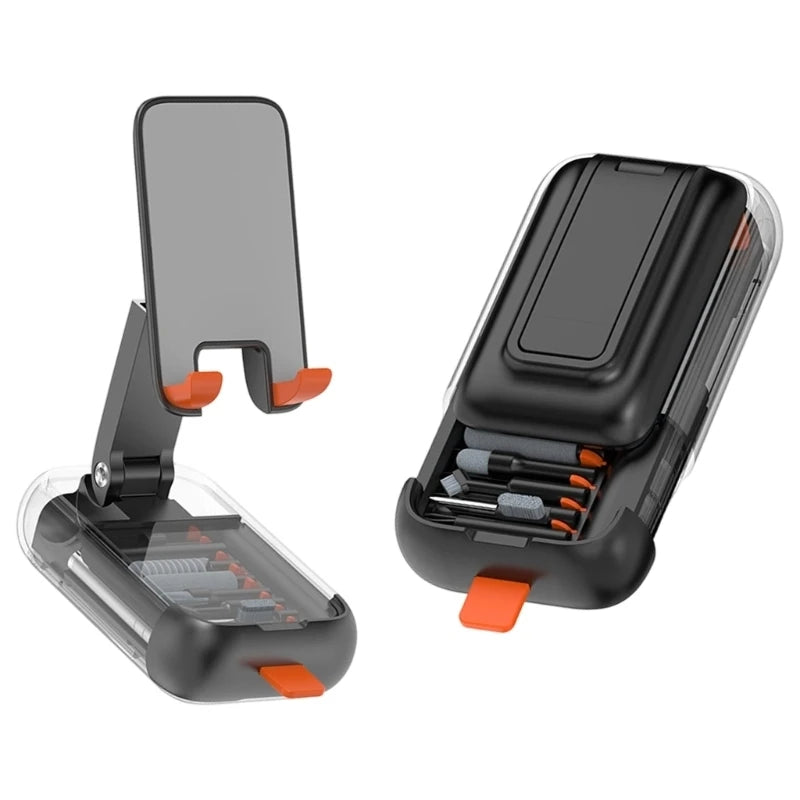 Electronics Cleaning Kit with Fold-Out Phone Stand