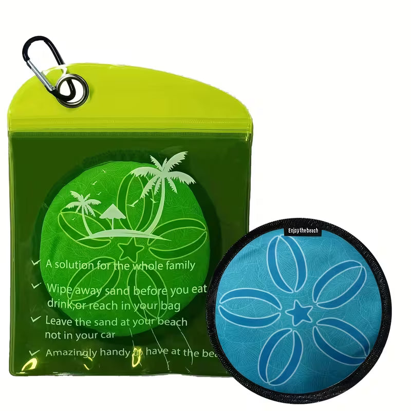 🏖️Beach Sand Remover Powder Bag 2 Pack – Talc-Free Natural Beach Essential