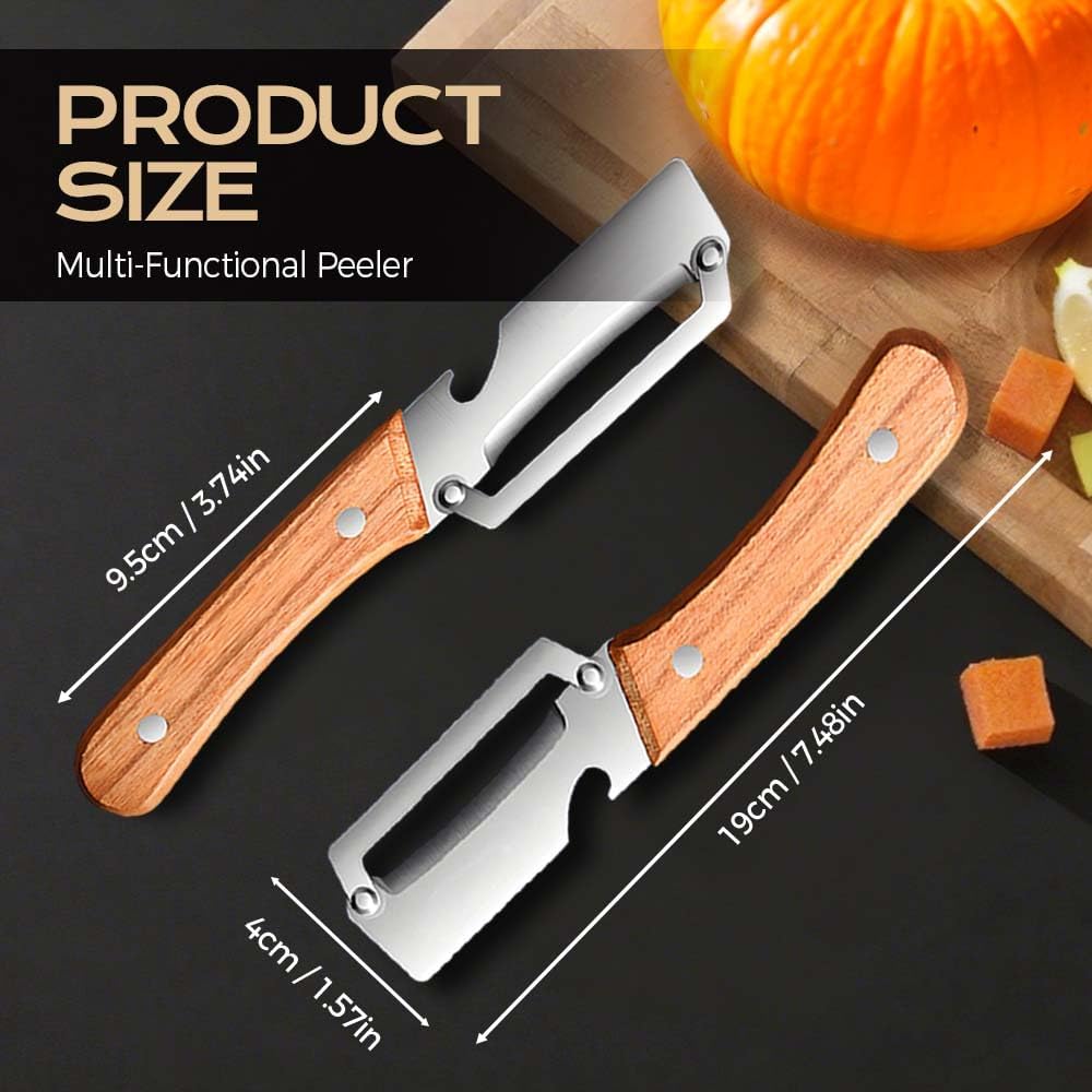 Multi-Functional Vegetable Peeler