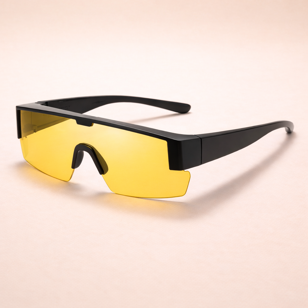 Night Glasses with Polarized LED Glare Cut