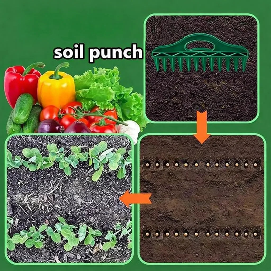 12-Hole Garden Seed Spacing Dibbler
