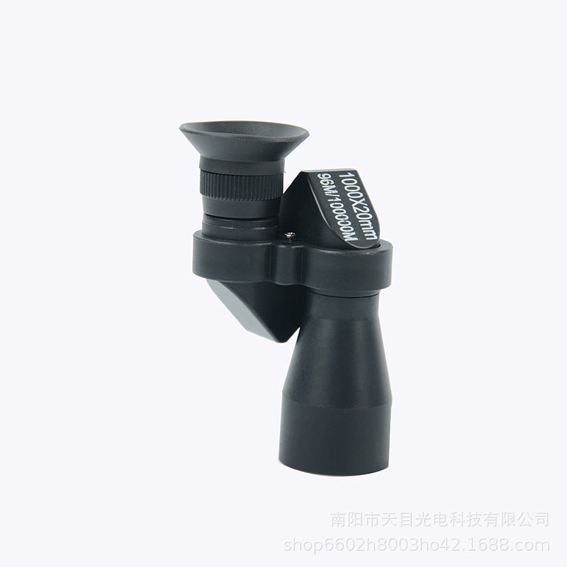 8×20 Right-Angle Monocular Telescope Kit with Phone Clip and Tripod