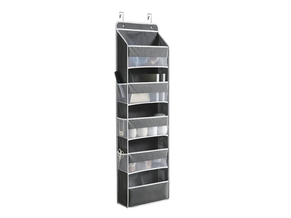 Five-Tier Hanging Closet Organizer in Beige or Gray