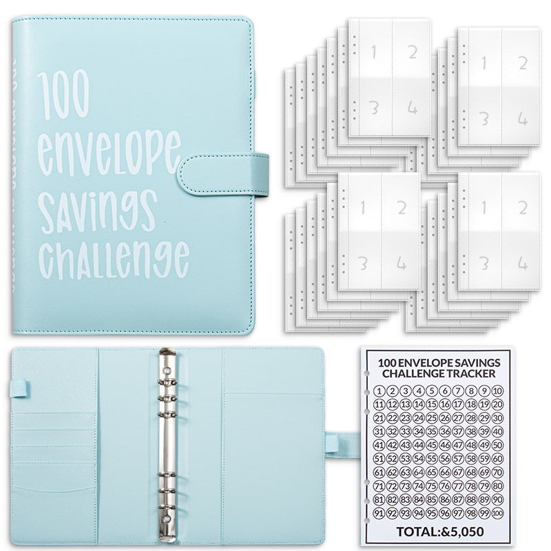 100-Envelope Savings Challenge Binder