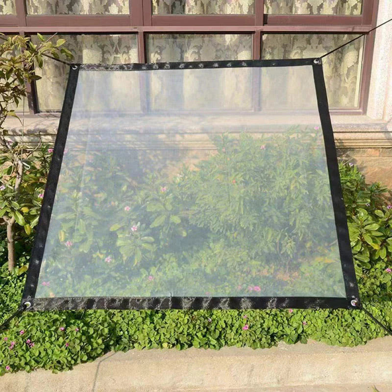 ๐ช๐ Heavy-duty, transparent, waterproof, insulated tarpaulin ๐ง๏ธโ