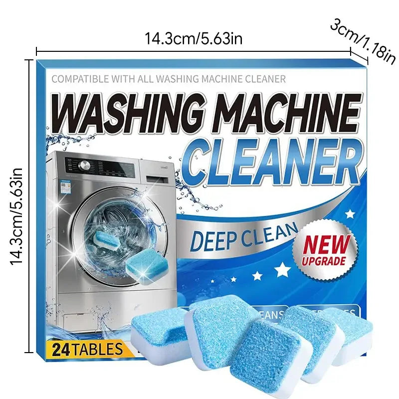 Washing Machine Cleaner Tablets – 24 Pack – image 1