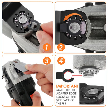 10-Piece Oscillating Saw Blade Set
