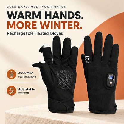 Heated Touchscreen Gloves with 3000 mAh Battery Listing – image 2