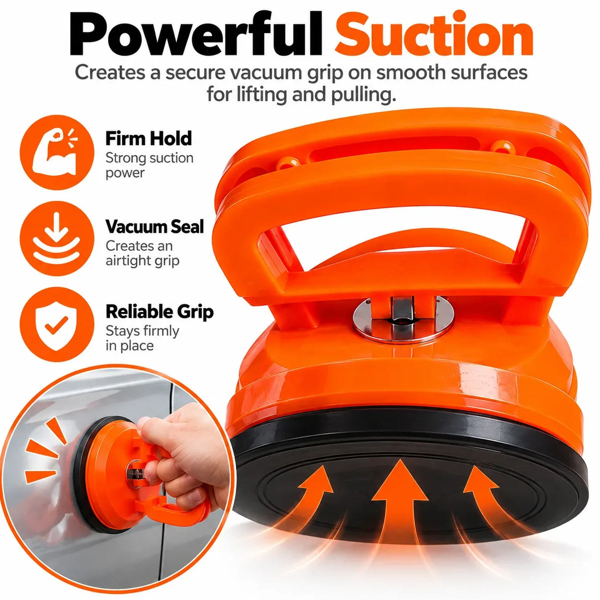 Heavy-Duty Suction Cup Dent Puller – image 2