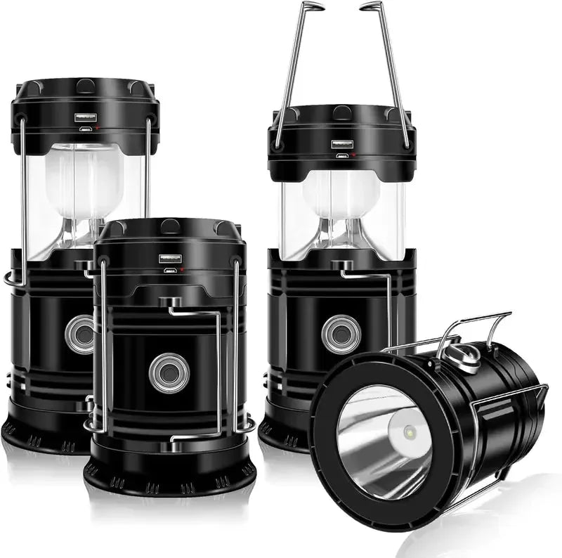 Collapsible Solar Lantern for Camping and Emergency Light – image 2