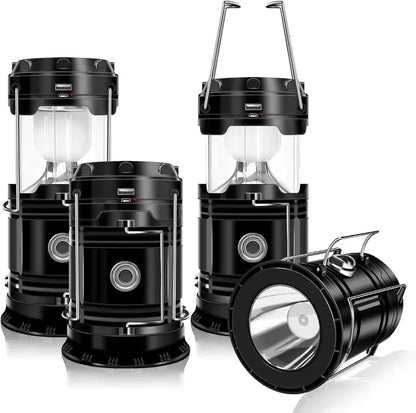 Collapsible Solar Lantern for Camping and Emergency Light – image 2