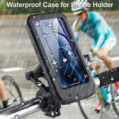 Water-Resistant Bike Handlebar Phone Holder with Protective Case – image 3