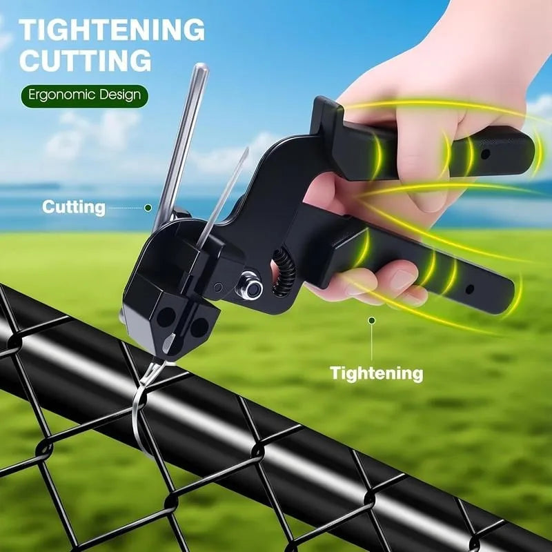 Stainless Steel Cable Tie Gun Kit with 100 Metal Ties – product detail 3