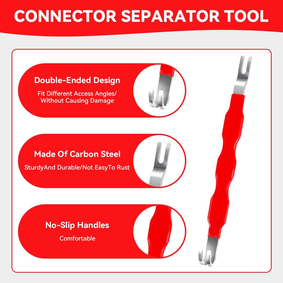 4-Piece Electrical Disconnect Pliers Set