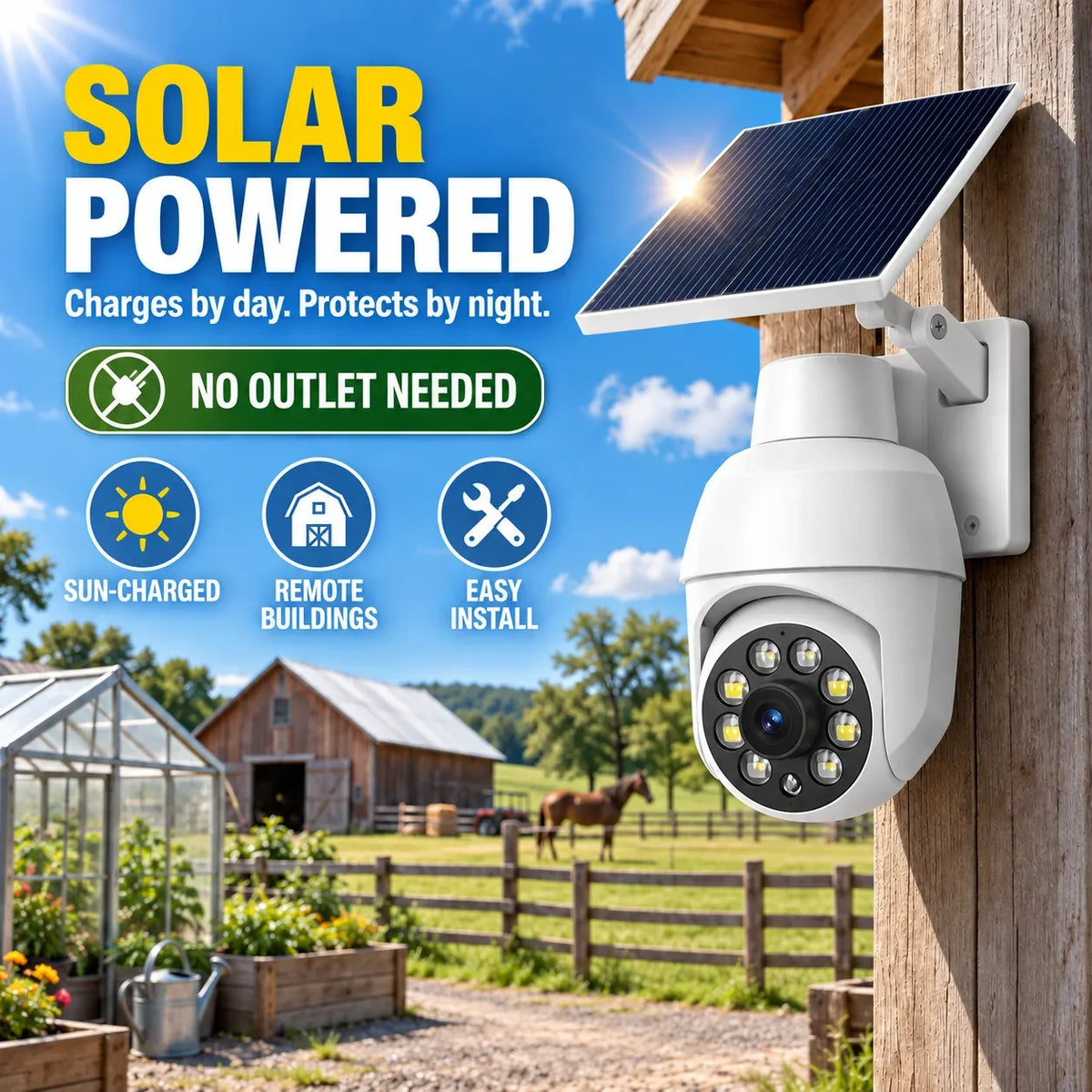 Motion-Sensor Security-Style Light with Faux Camera Housing – image 4
