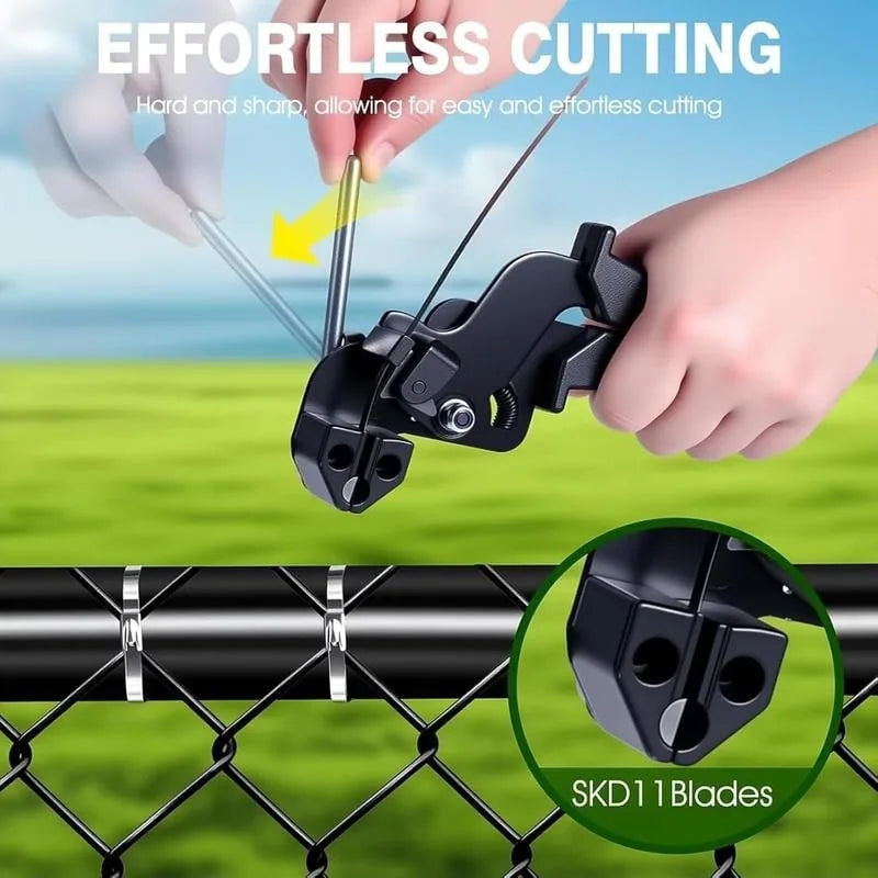 Stainless Steel Cable Tie Gun Kit with 100 Metal Ties – product detail 4