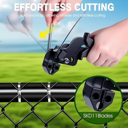 Stainless Steel Cable Tie Gun Kit with 100 Metal Ties – product detail 4