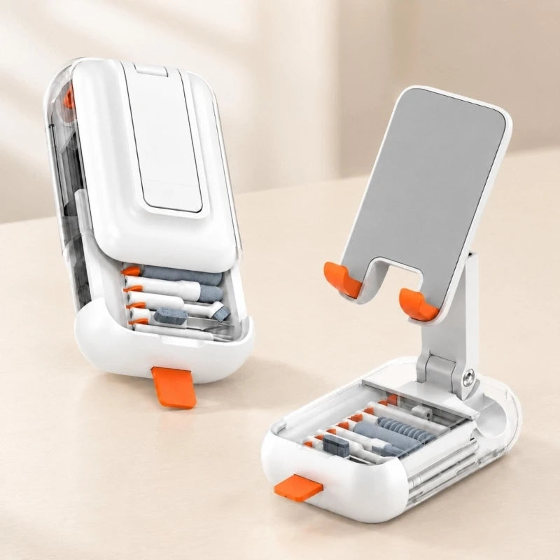 Electronics Cleaning Kit with Fold-Out Phone Stand