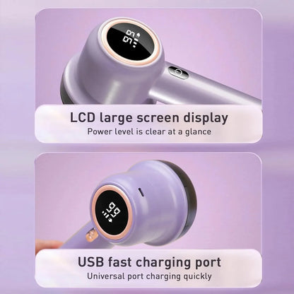 Three-Speed Fabric Shaver with Two Spare Heads – image 4