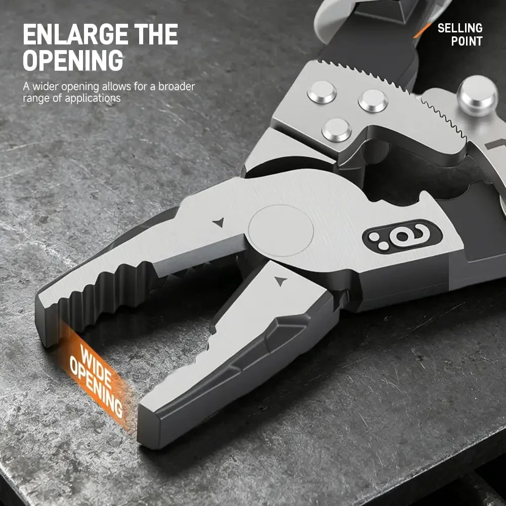 Self-Locking Ratchet Pliers for DIY Wire Work – image 4