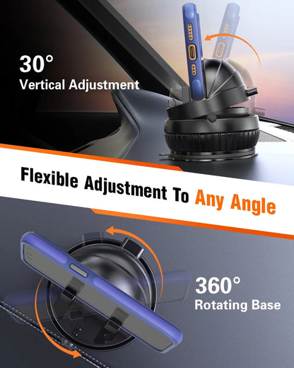 Dashboard-Mount Car Phone Holder