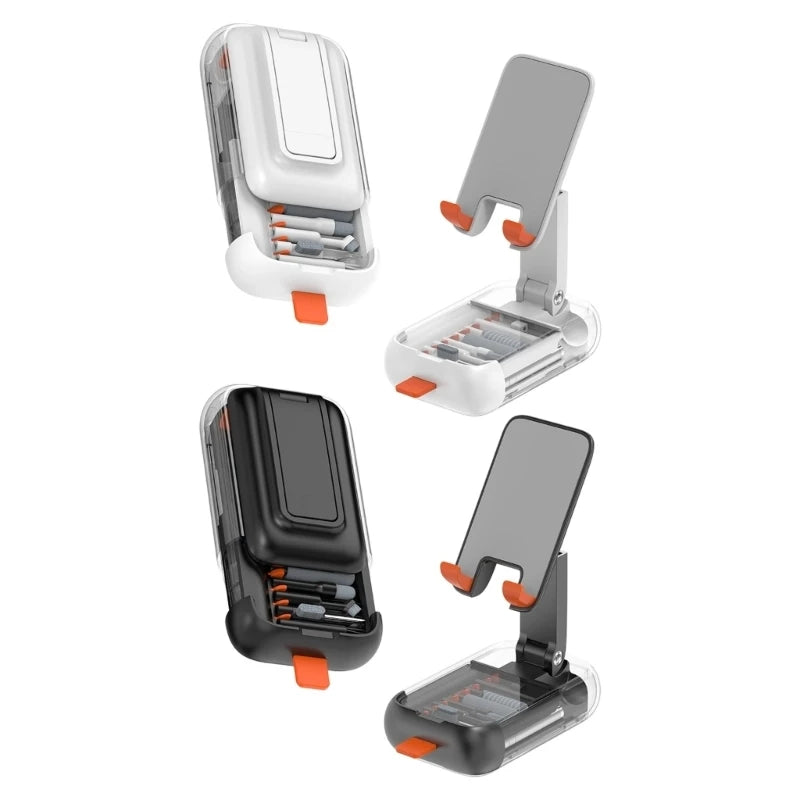 Electronics Cleaning Kit with Fold-Out Phone Stand