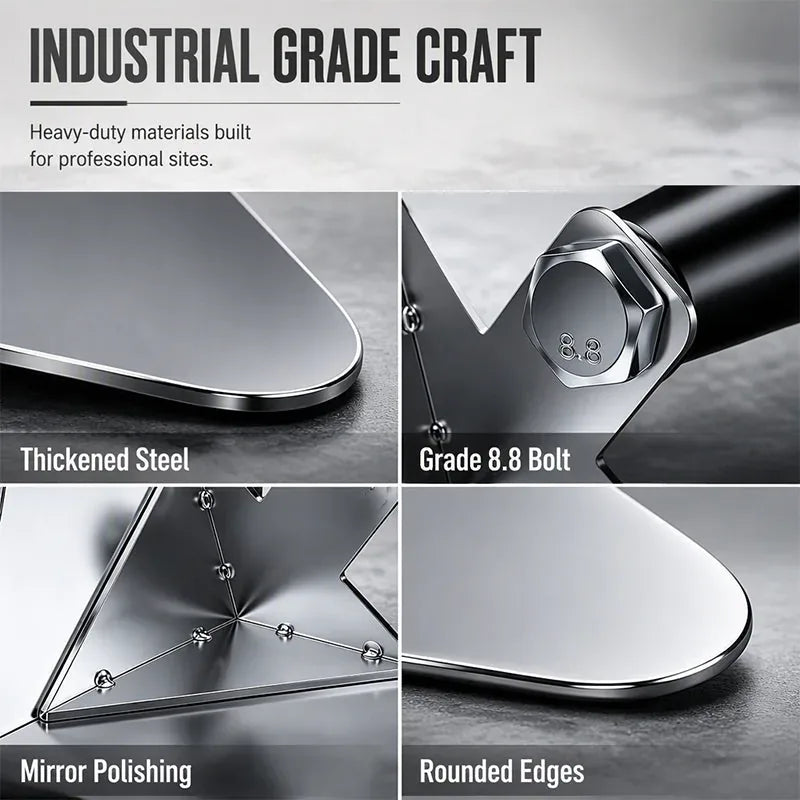 Stainless Steel Corner Trowel for Plaster and Drywall – image 5