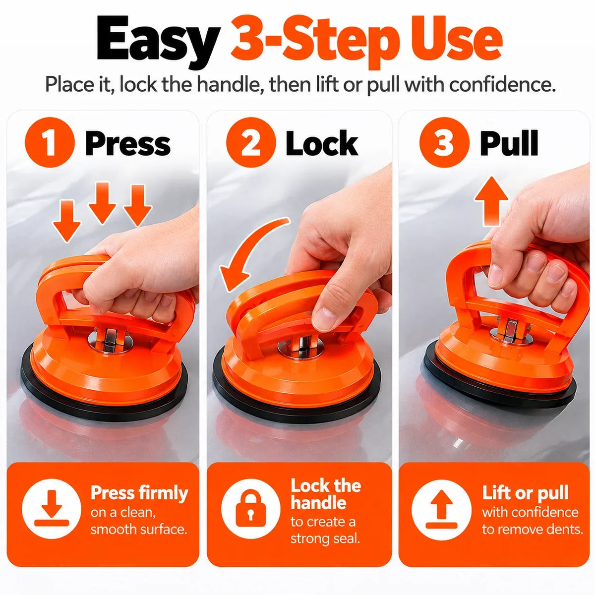Heavy-Duty Suction Cup Dent Puller – image 5