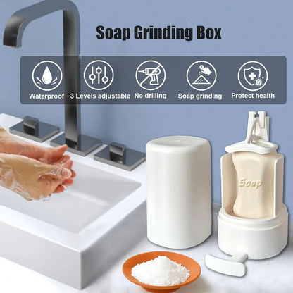 Wall-Mounted Bar Soap Grinder Dispenser – image 5