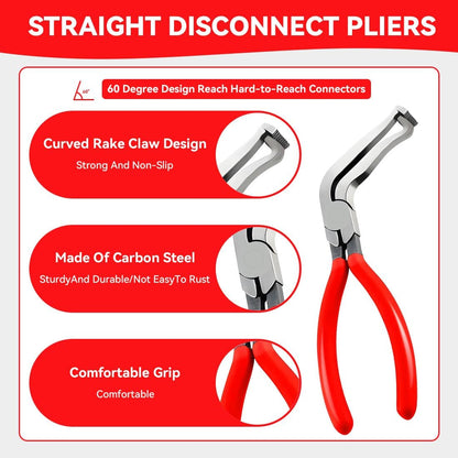 4-Piece Electrical Disconnect Pliers Set