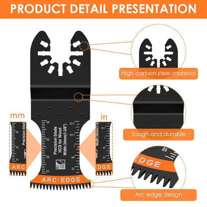 10-Piece Oscillating Saw Blade Set