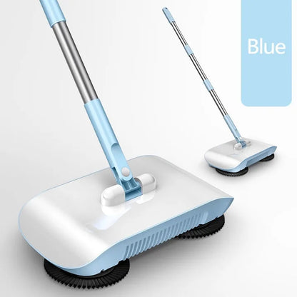 Manual Push Floor Sweeper Mop with 3 Reusable Pads – product detail 6