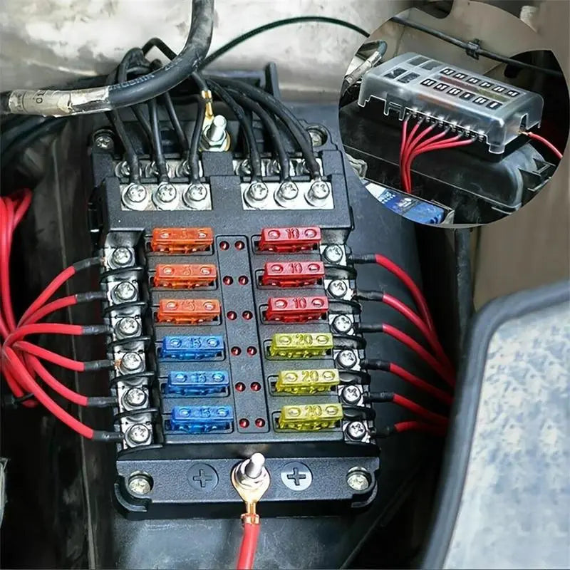 300-Piece Automotive Fuse Assortment Kit