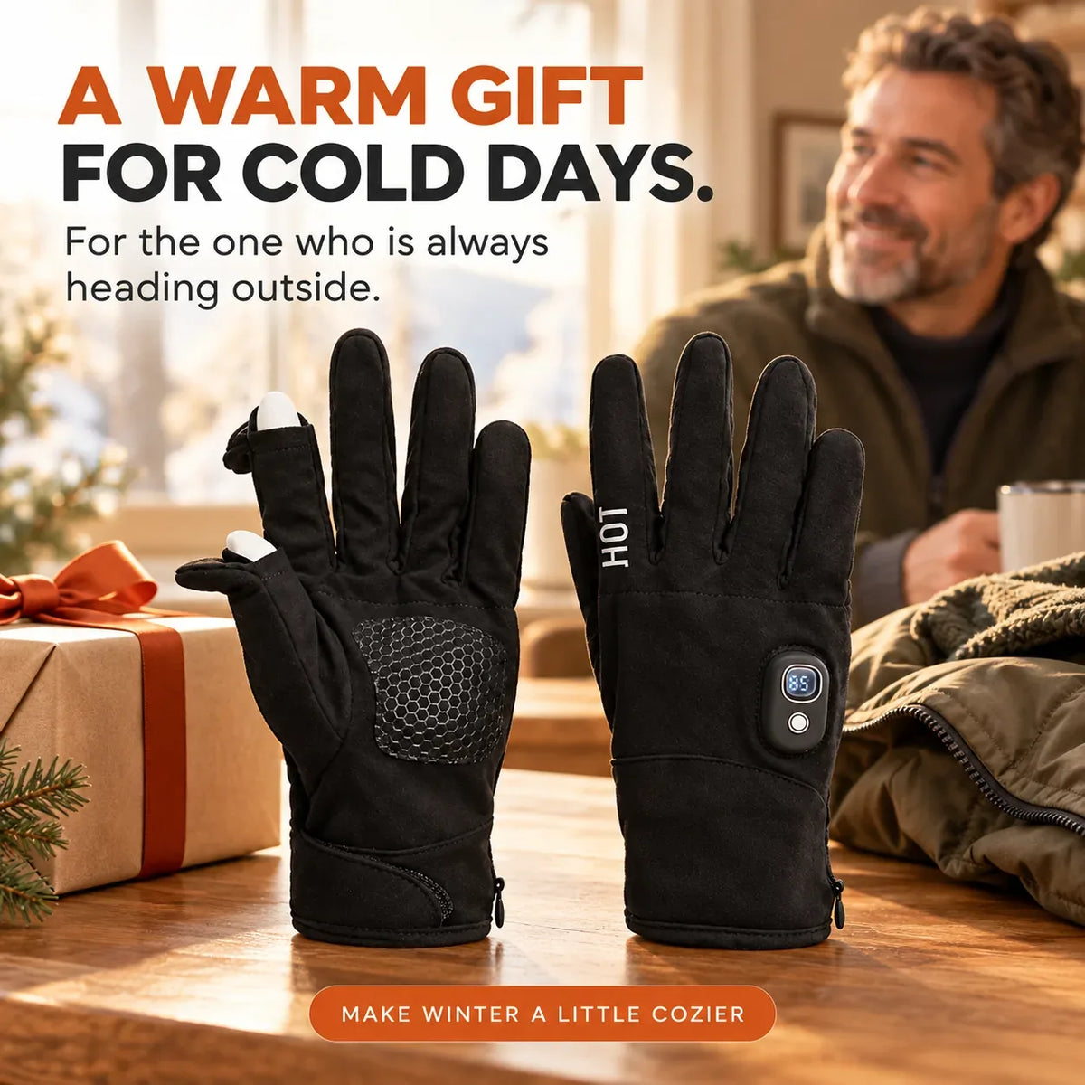 Heated Touchscreen Gloves with 3000 mAh Battery Listing – image 7