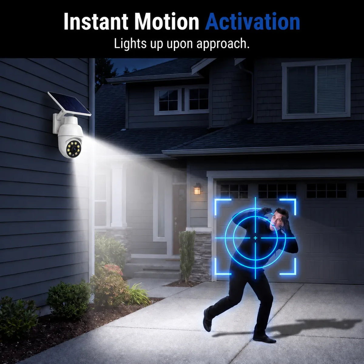 Motion-Sensor Security-Style Light with Faux Camera Housing – image 7