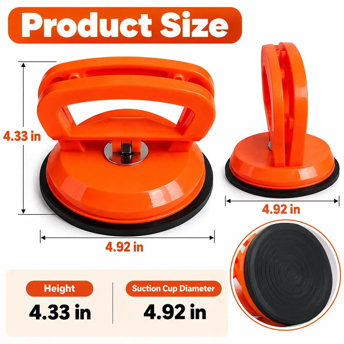 Heavy-Duty Suction Cup Dent Puller – image 9