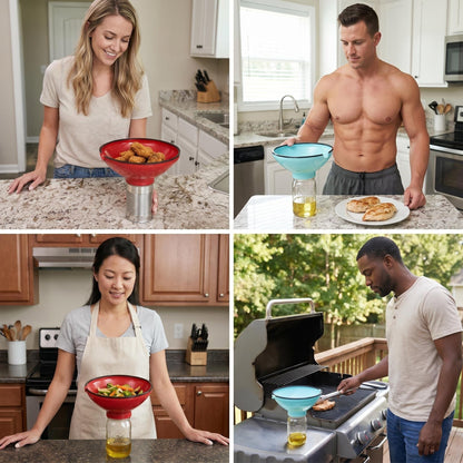 🔥BUY 1 GET 1 FREE🎁Ultimate Grease Drainer & Food Strainer