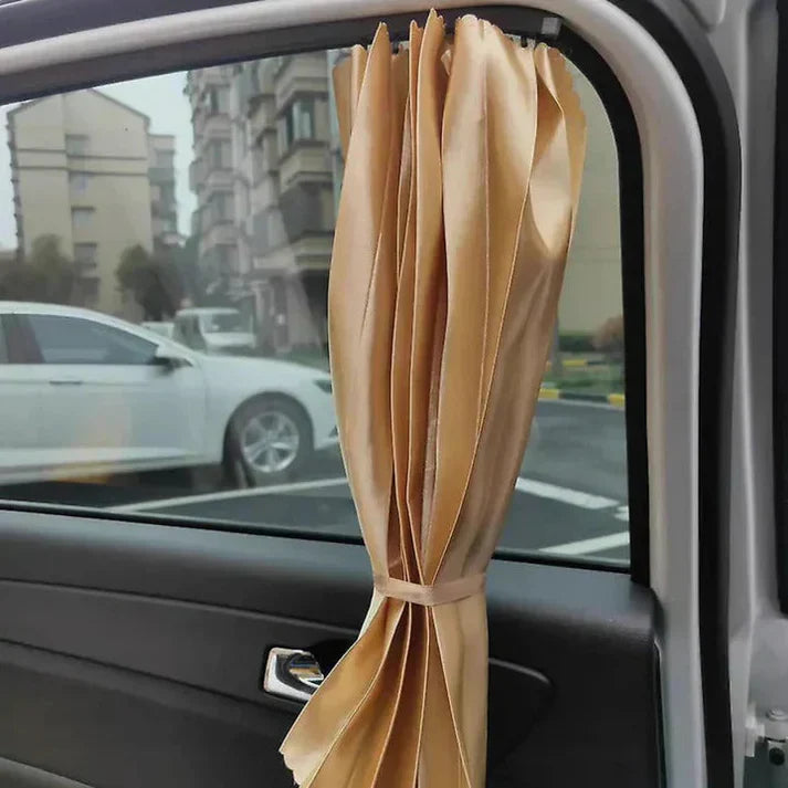 Magnetic Car Curtains For All Car Windows 4 Pack Set