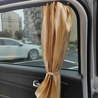 Magnetic Car Curtains For All Car Windows 4 Pack Set