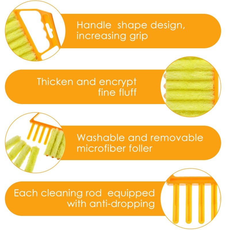 7-Finger Magic Blind Cleaner Brush  -2 Park