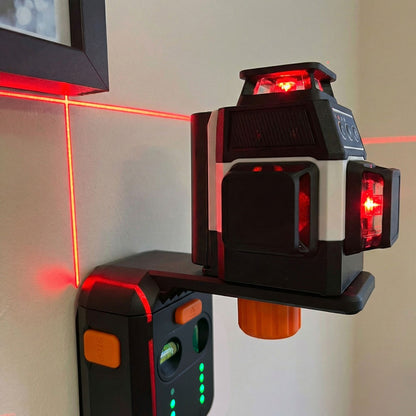 3-in-1 Laser Level Tool with Dust Collector and Wall Bracket