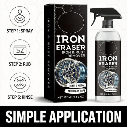 Advanced Iron Remover Spray for Rust-Free Showroom Wheels-2 PCS