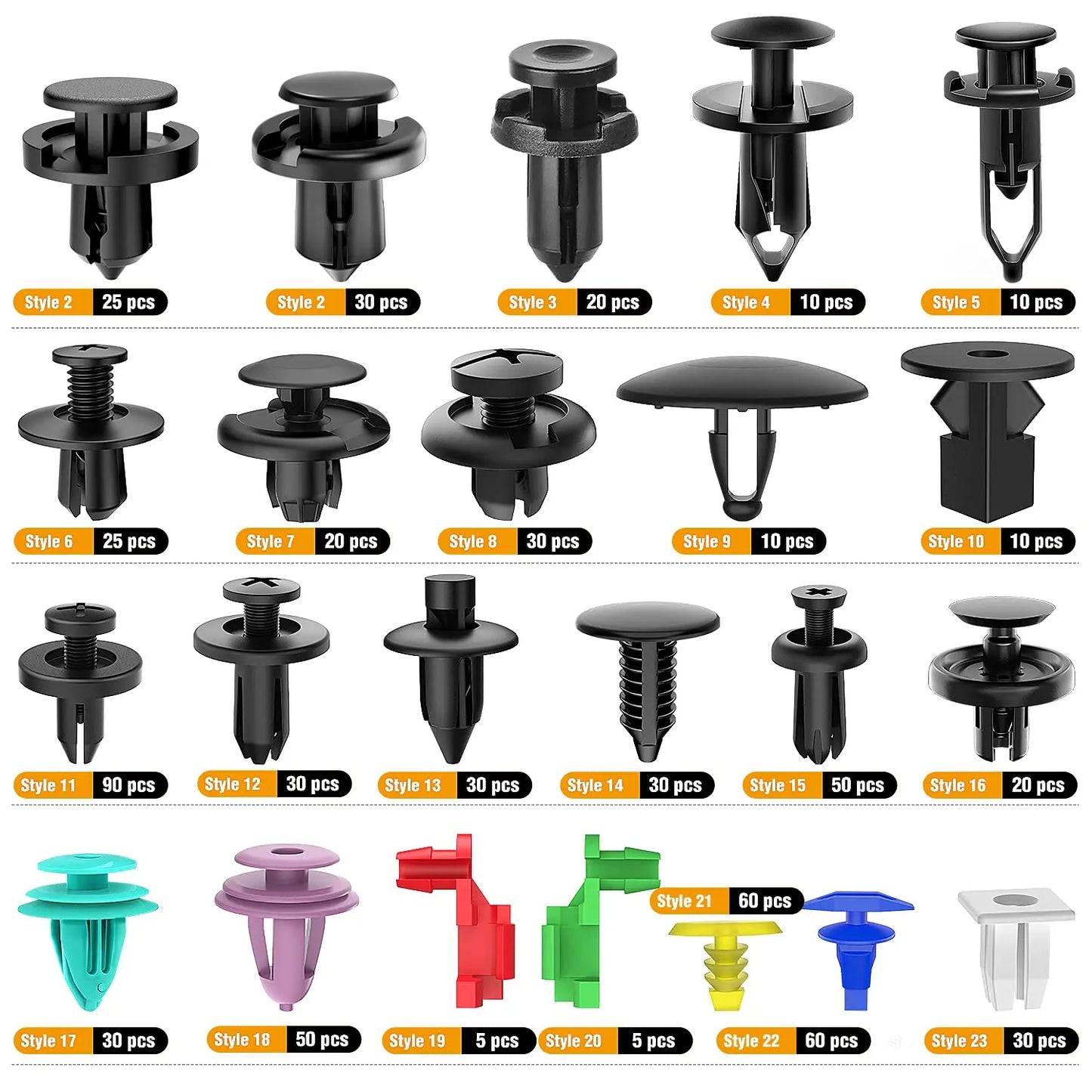 🚗50% OFF TODAY🔧Car Retainer Clip Kit with Remover 🧰