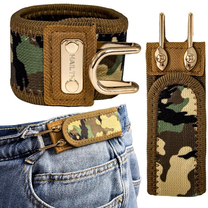 Tactical Metal Hook Elastic Belt