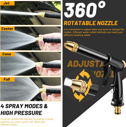 ✨Last Day 50% OFF💦Powerful High-Pressure Home Car Wash & Garden Sprayer