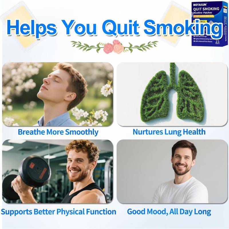 Quit-Smoking Nicotine Patches – 21 Count