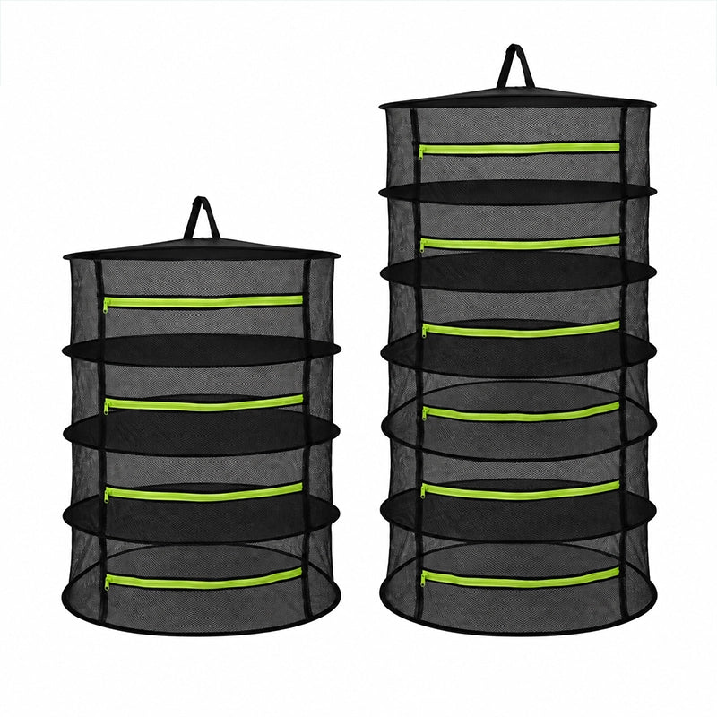 Enclosed Hanging Mesh Drying Rack
