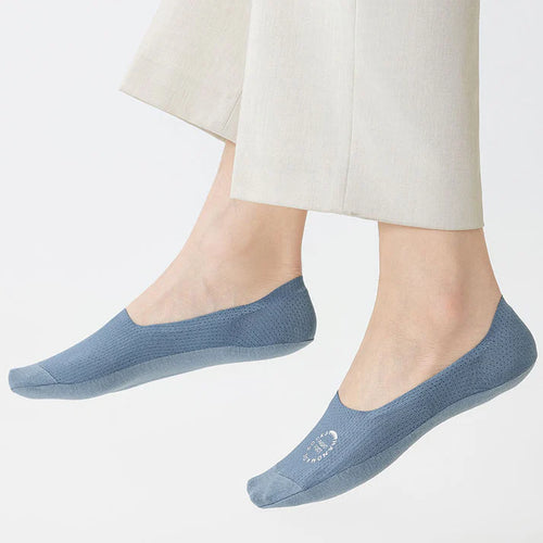 Men's Summer Thin Cotton Sole No Show Socks 10 Pairs