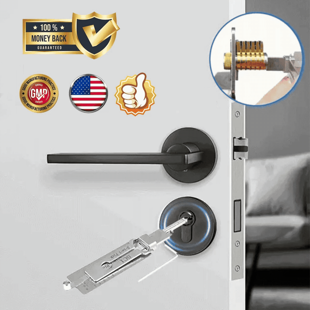 Stainless Steel Key Decoder Tool for Locksmith Training & Educational ...