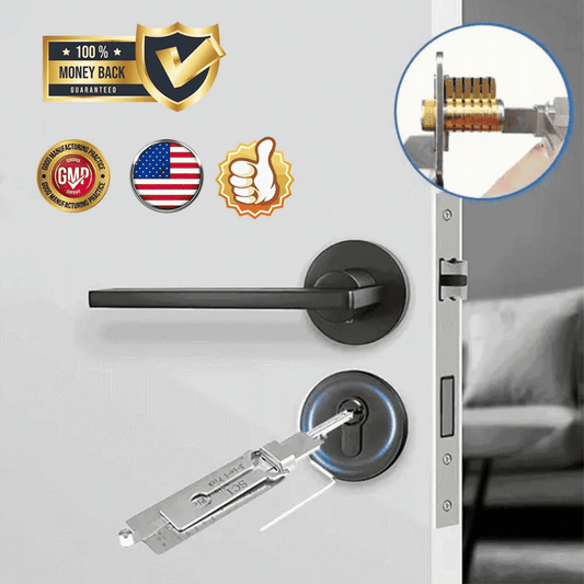 Stainless Steel Key Decoder Tool for Locksmith Training & Educational Use